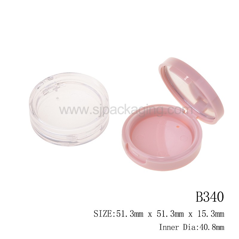 Round Shape Blush Compact Powder Case Inner Dia 40.8mm B340