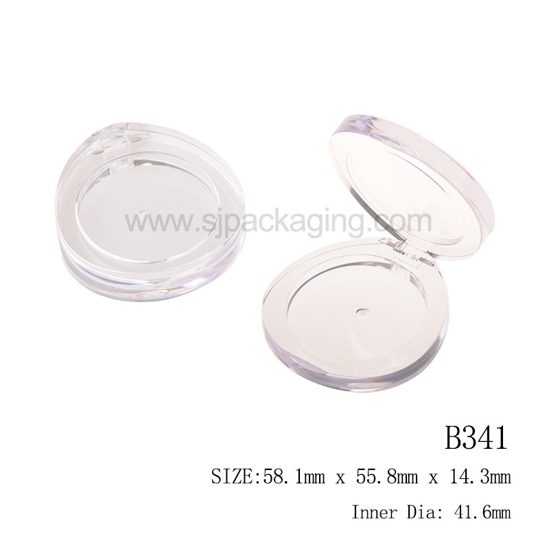 Triangle Shape Blush Compact Powder Case Inner DIA41.6mm B341