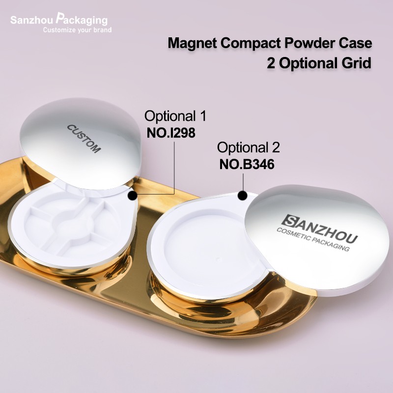 360°Slide Irregular Shape Magnet Powder Case B346