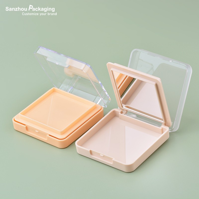 Square Shape  Compact Powder Case Inner Dia 53.5mm B343
