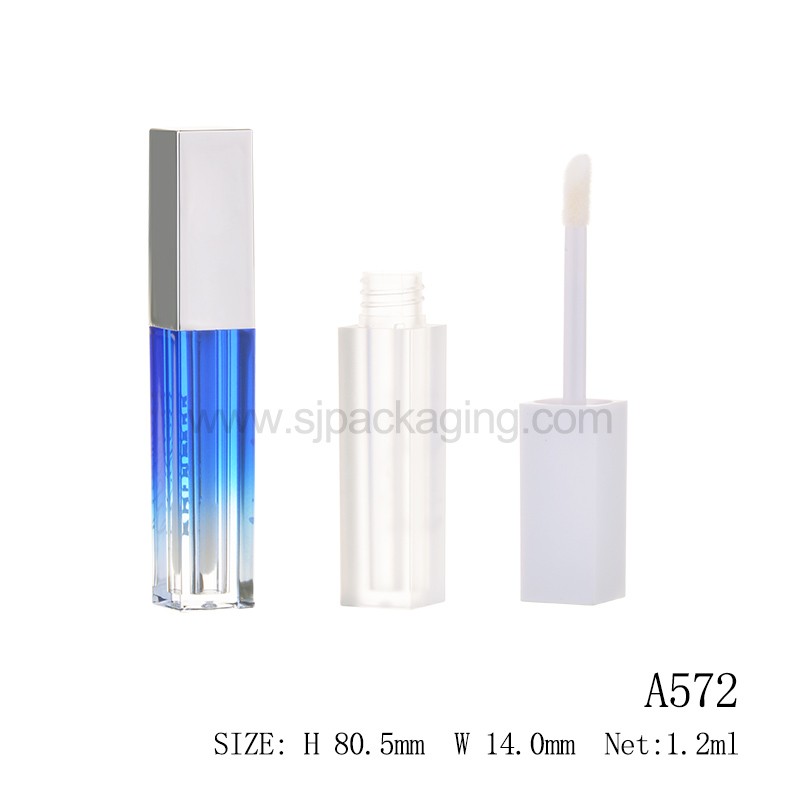 Mini Size Square Shape Lip gloss Tube 1.2ml A572
