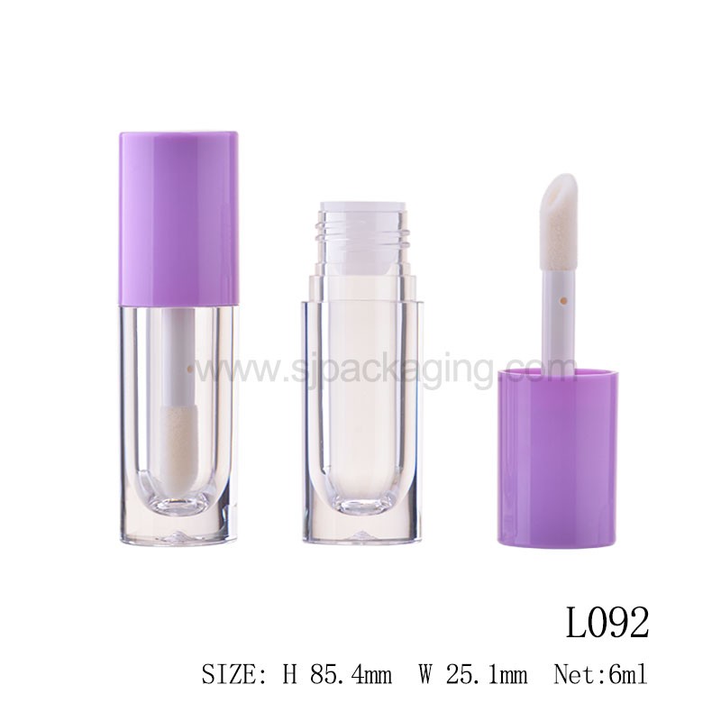 Round Shape Lip gloss Tube 6ml L092