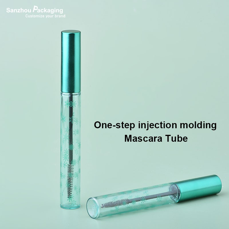 One-step injection molding Round Shape Mascara Tube 8ml C299zc