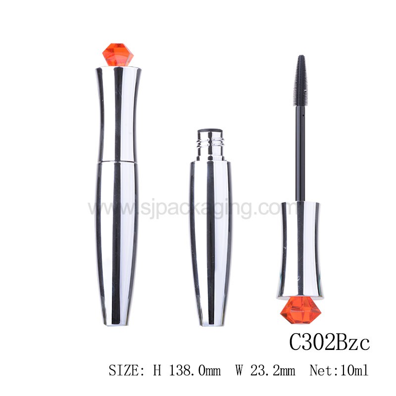 One-step injection molding Round Shape Mascara Tube 10ml C302zc