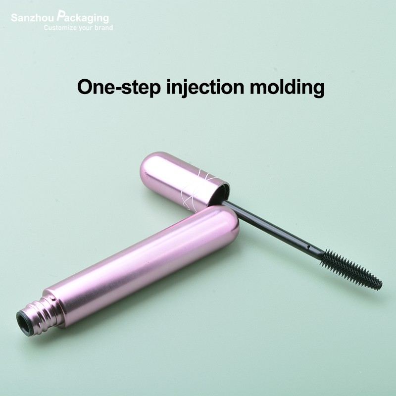 One-step injection molding Round Shape Mascara Tube 9ml C301zc