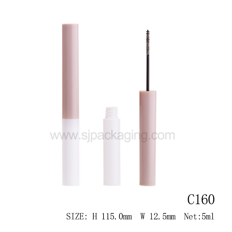 Slim Mascara Brush Round Shape Mascara Tube 5ml C160