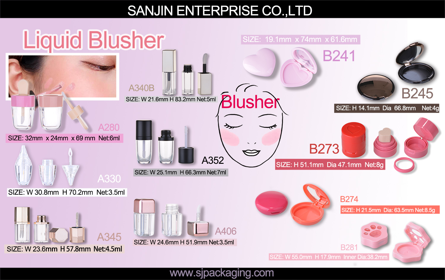 SANJIN Blush container(图1)